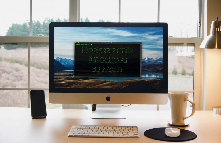 Mac Desktop und andere Ordner mit Onedrive syncen