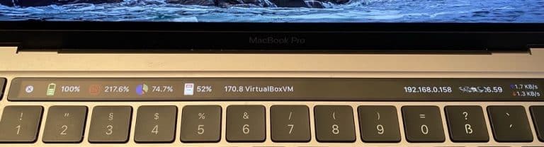 Macbook Touch Bar endlich sinnvoll nutzen mit MTMR