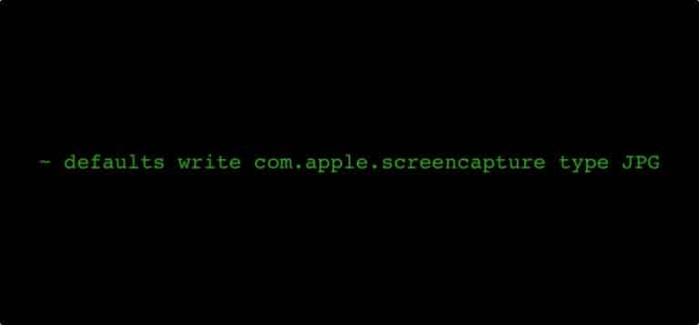 Screenshots am Mac als Jpeg speichern